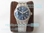 Swiss Grade Copy IWC Pilots Mark XVIII Blue Dial SS Watch